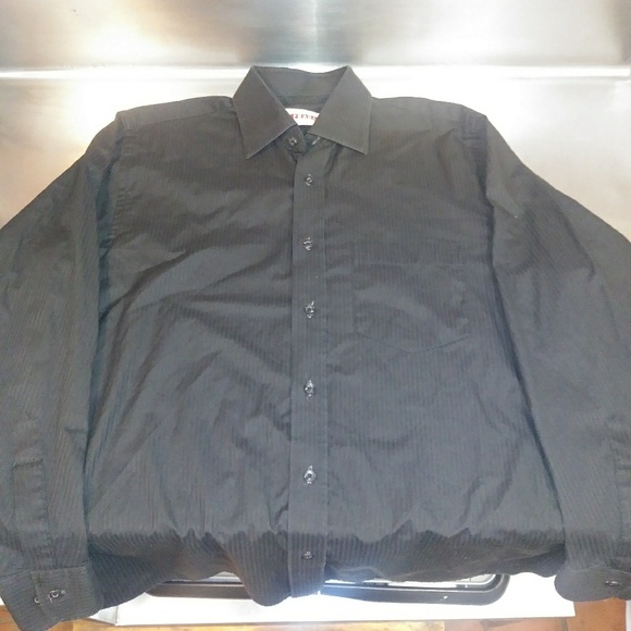 Prada Other - Prada Italy Size 16.5 Neck Black Dress Shirt!